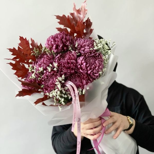 Авторский букет "Осеннее тепло"